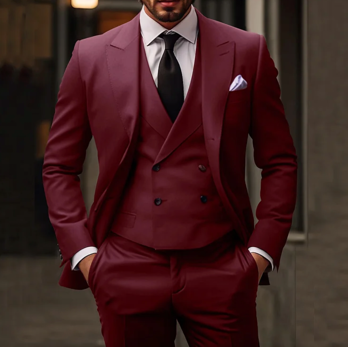 Herenpak 3-Delig Slim Fit | Elegant & Modern | Bellagio