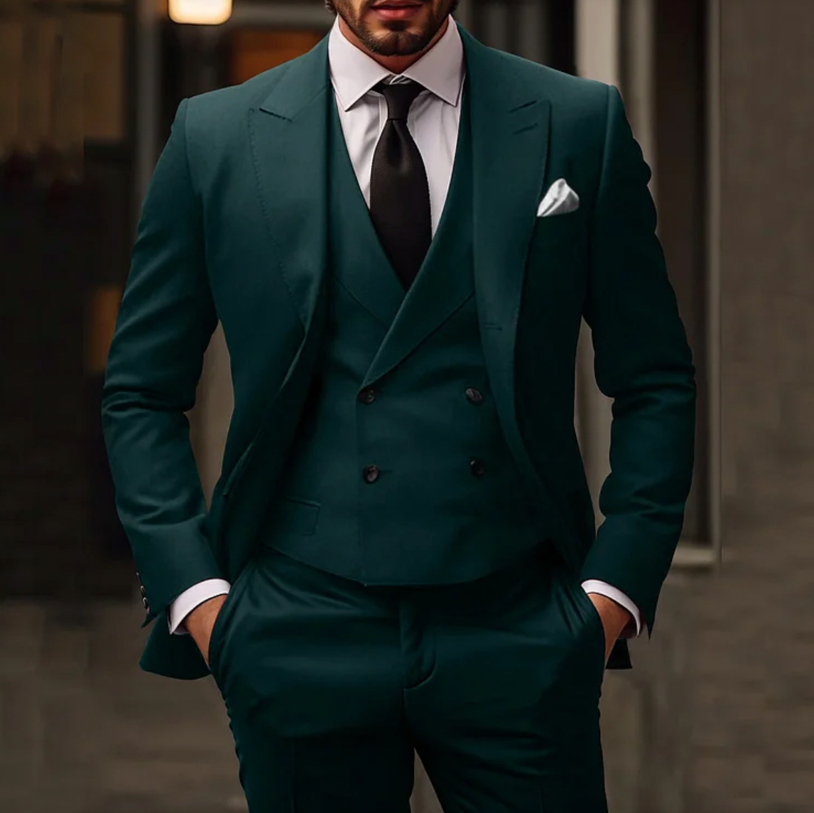 Herenpak 3-Delig Slim Fit | Elegant & Modern | Bellagio